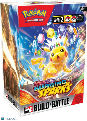 2024 Pokemon Scarlet & Violet Surging Sparks Build & Battle