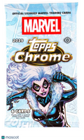 2025 Topps Chrome Marvel Random Art Hobby Pack - Papa Joey's Collectibles