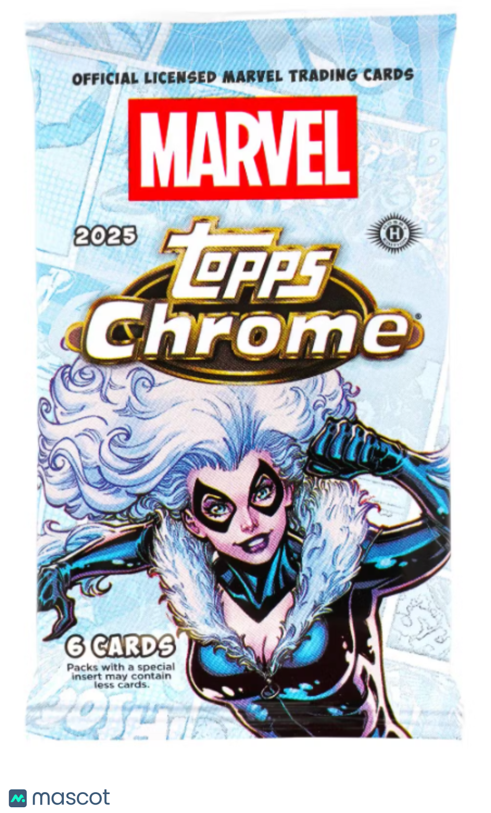 2025 Topps Chrome Marvel Random Art Hobby Pack - Papa Joey's Collectibles