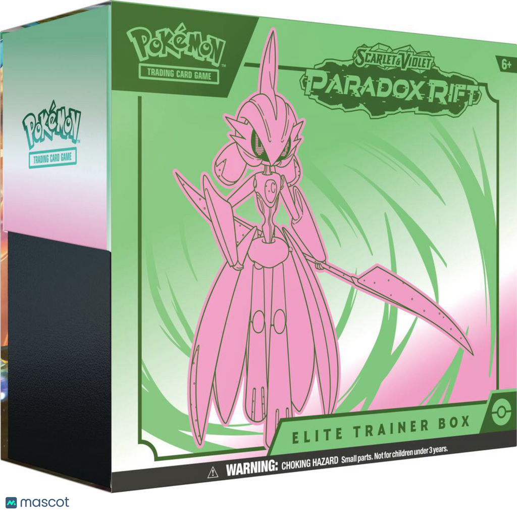 2023 Pokémon TCG: Scarlet & Violet—Paradox Rift (Iron Valiant) Elite Trainer Box