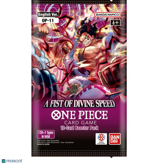 2025 One Piece Fist of Divine Speed (OP-11) Booster Pack