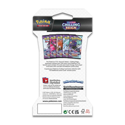 2021 Pokemon Sword & Shield Chilling Reign Sleeved Booster Pack