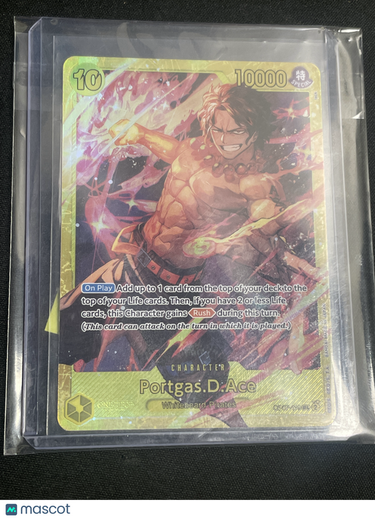 2024 One Piece CCG Portgas.D.Ace OP-07 #119 Full Art