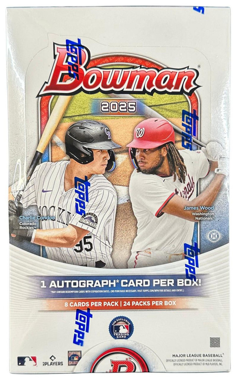 2025 Topps Bowman Baseball Hobby Box
