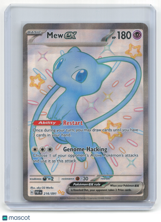 2023 Pokemon TCG Mew EX Paldean Fates #216/091