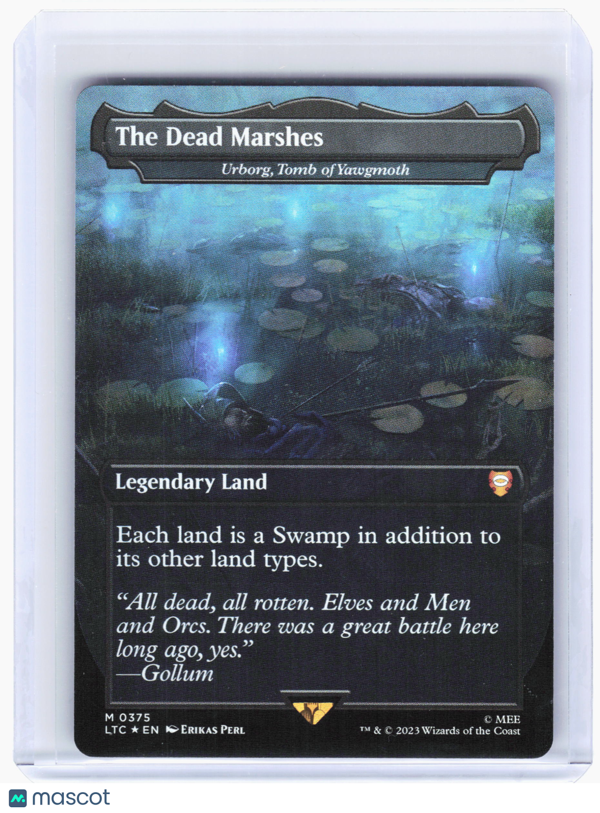 2023 Magic: The Gathering—The Dead Marshes #0375 LTC—Foil (Borderless) [LP]