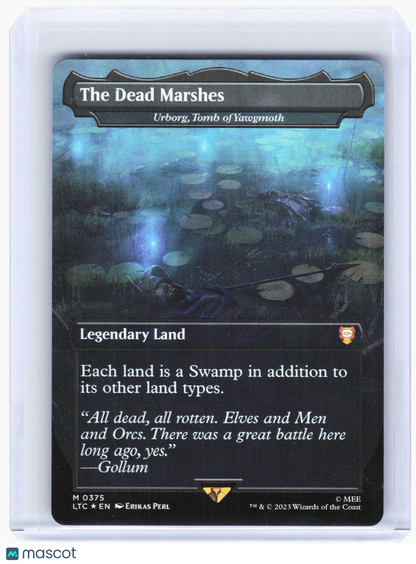 2023 Magic: The Gathering—The Dead Marshes #0375 LTC—Foil (Borderless) [LP]