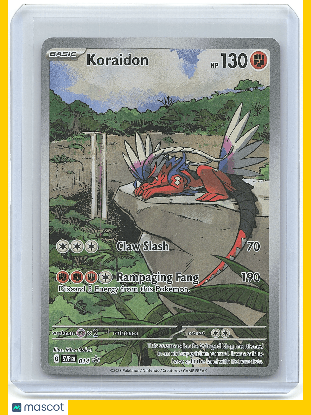 2023 Pokemon Koraidon #SVP 013