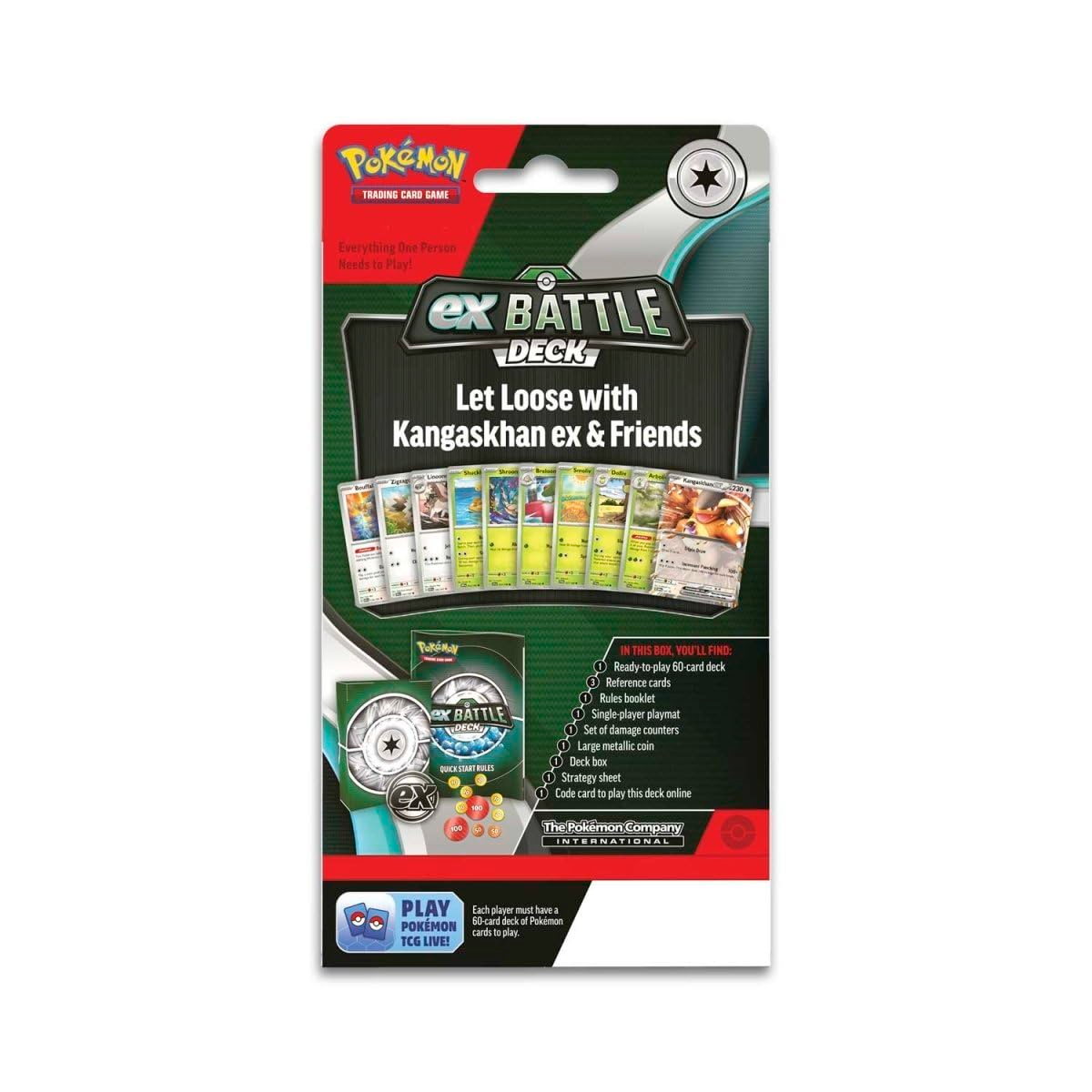 2023 Pokemon Scarlet & Violet (Kangaskhan ex) ex Battle Deck