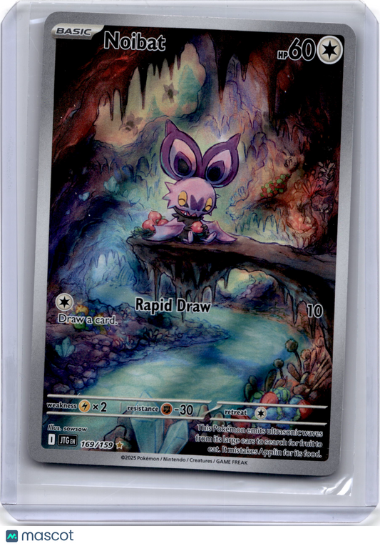 2025 Pokemon TCG Noibat Journey Together #169/159