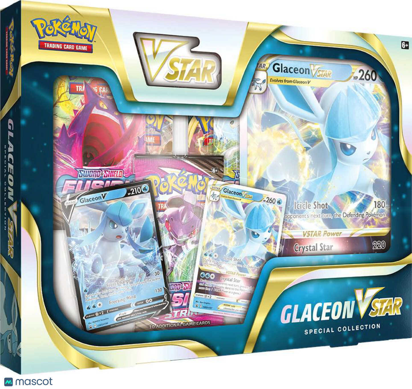 2022 Pokemon Sword & Shield Glaceon VSTAR Special Collection