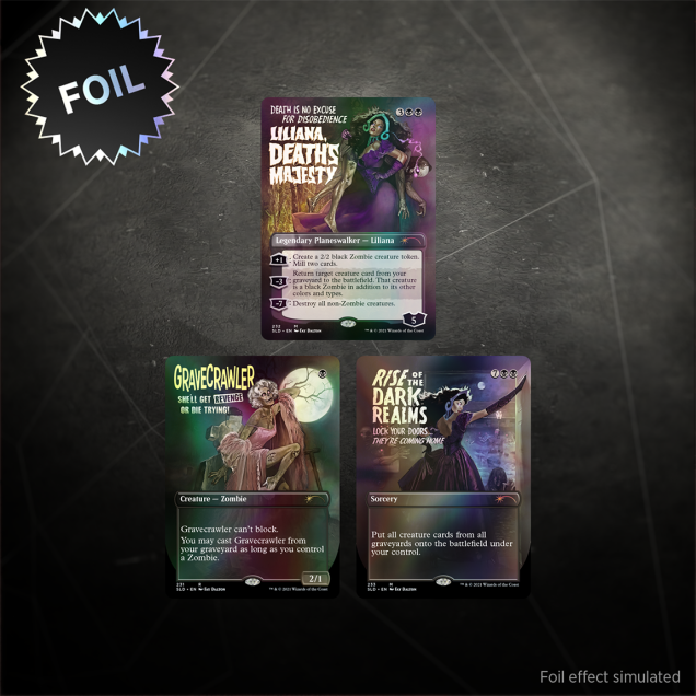 M:TG Secret Lair Drop: Showcase: Thrilling Tales of the Undead (Foil Edition)
