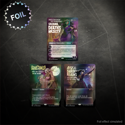 M:TG Secret Lair Drop: Showcase: Thrilling Tales of the Undead (Foil Edition)