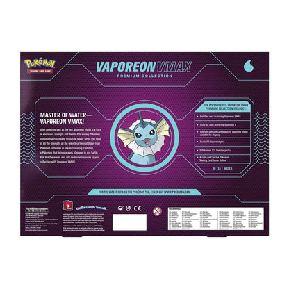 2022 Pokemon Premium Collection Vaporeon VMAX