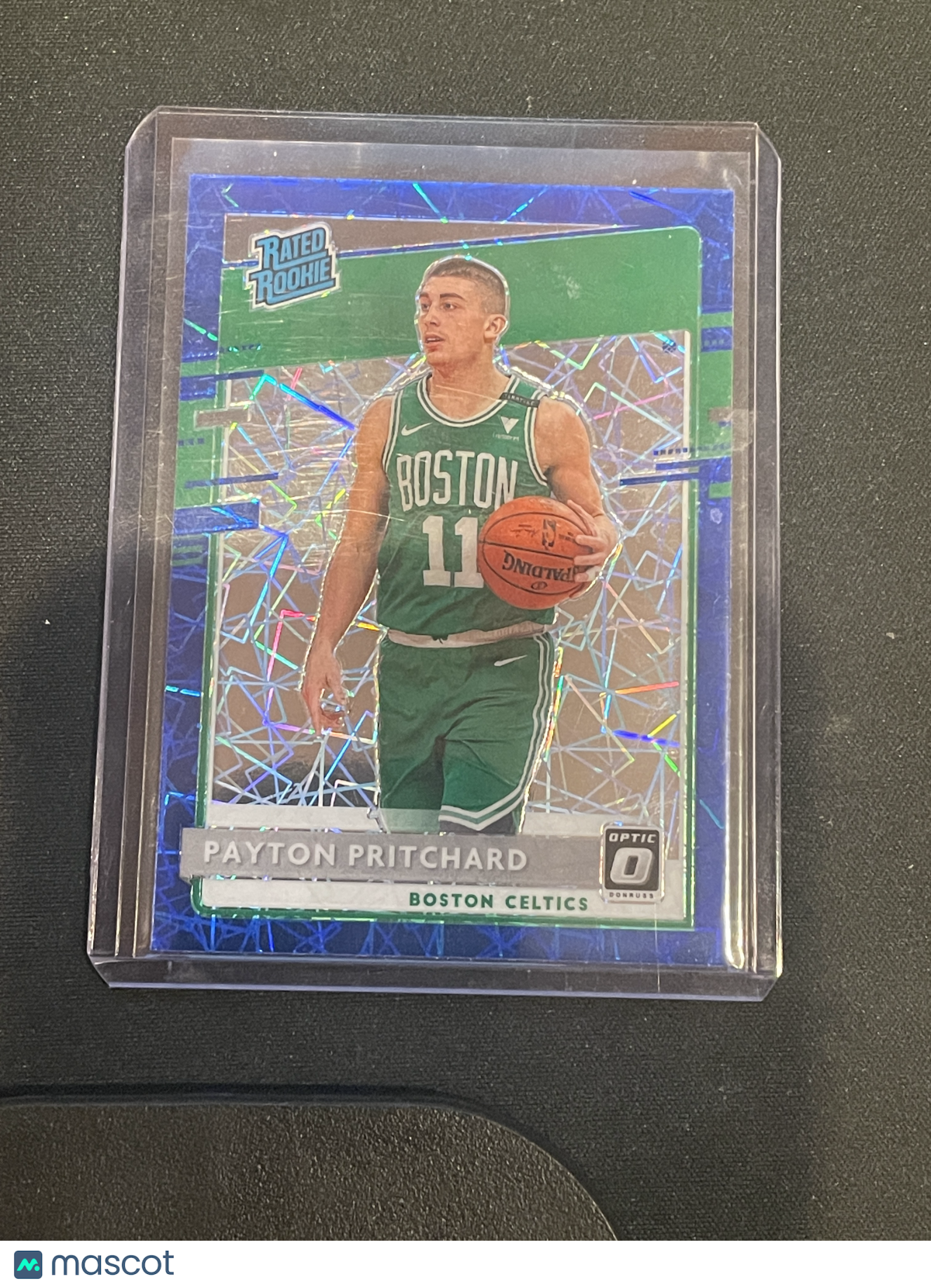 2021-22 Panini Donruss Optic Basketball Payton Pritchard Blue Velocity #176