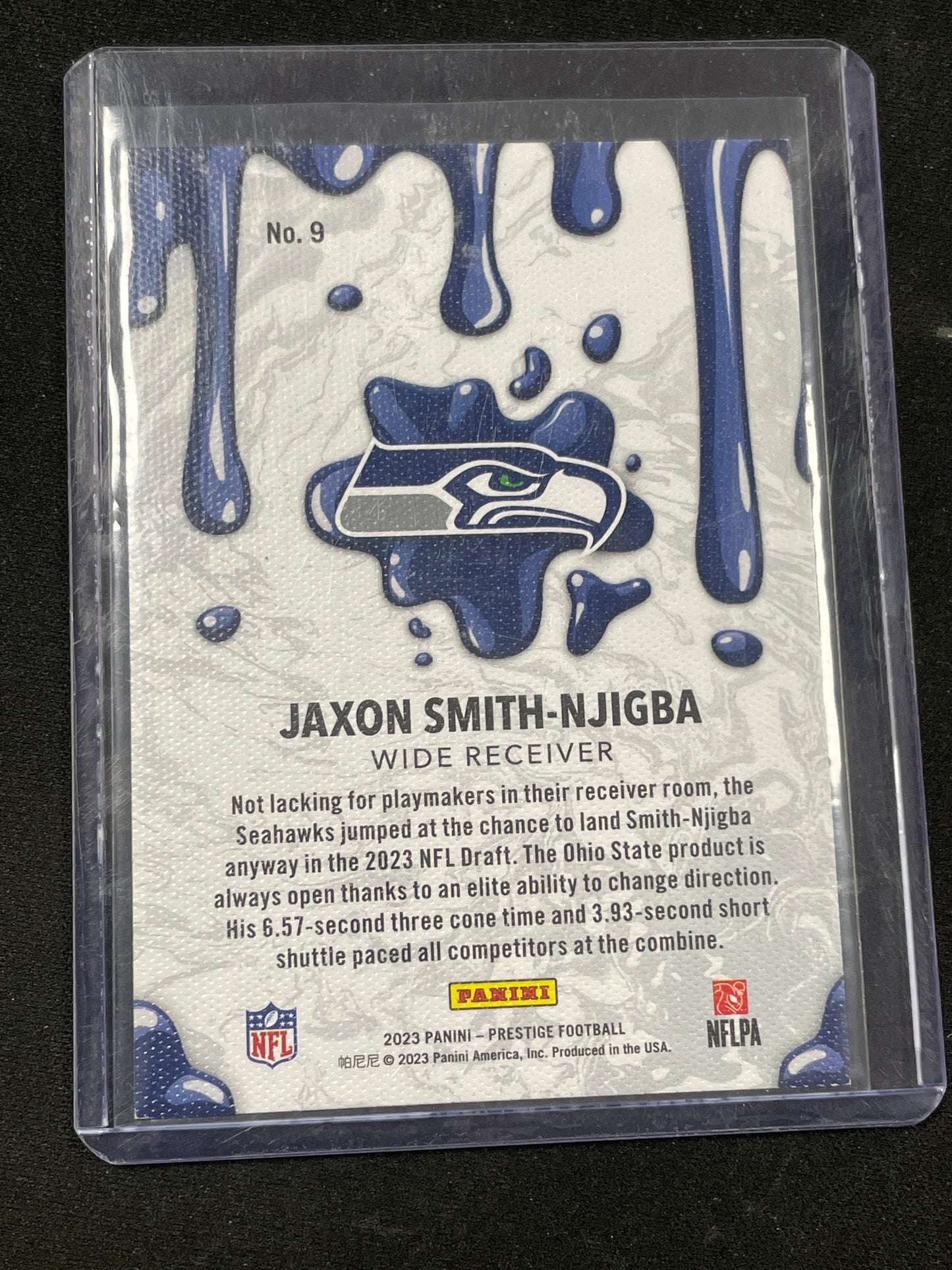 Football Jaxon Smith-Njigba Rookie Card Drip