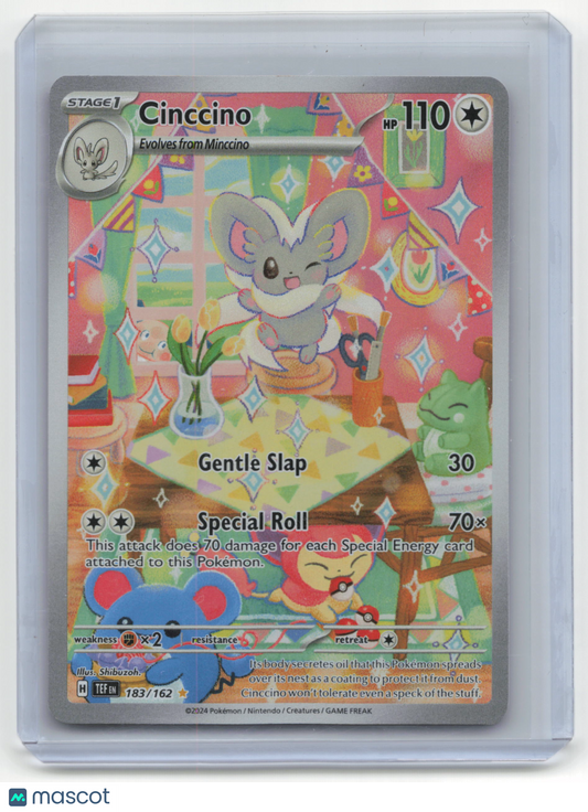 2024 Pokemon Cinccino Temporal Forces #183/162