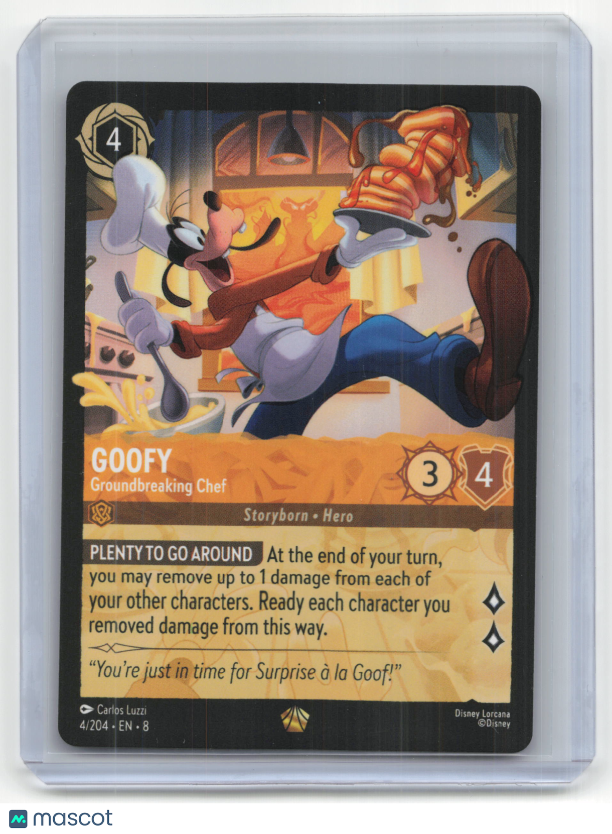 2025 Lorcana Goofy Reign of Jafar #4/204 English