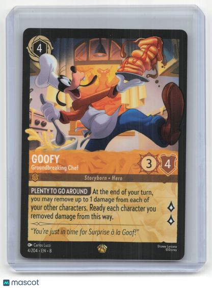 2025 Lorcana—Goofy #4/204 Reign of Jafar—
