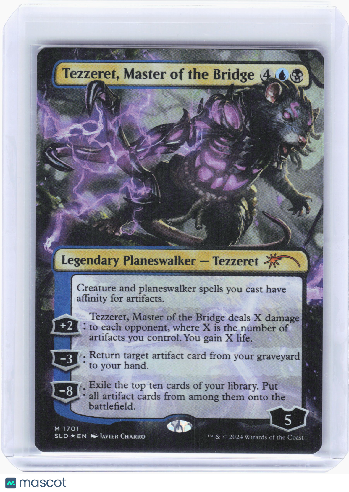 2024 Magic: The Gathering—Tezzeret, Master of the Bridge #1701 SLD—Rainbow Foil