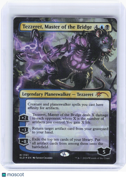 2024 Magic: The Gathering—Tezzeret, Master of the Bridge #1701 SLD—Rainbow Foil