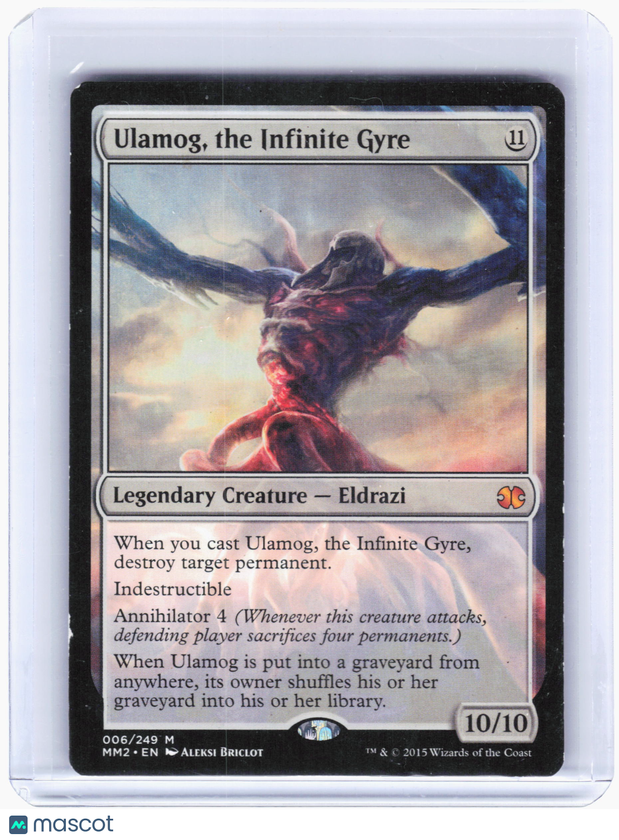 2015 Magic: The Gathering—Ulamog, the Infinite Gyre #6 MM2—Non-Foil [Mod Played]