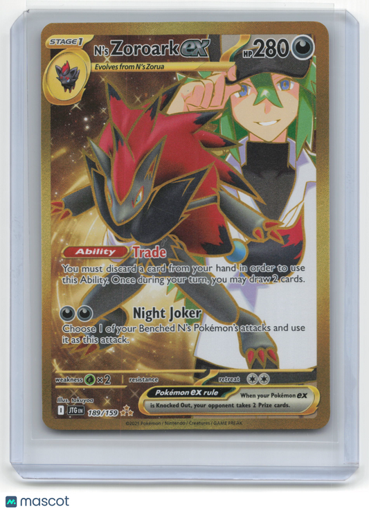 2025 Pokemon TCG Zoroark Journey Together #189/159