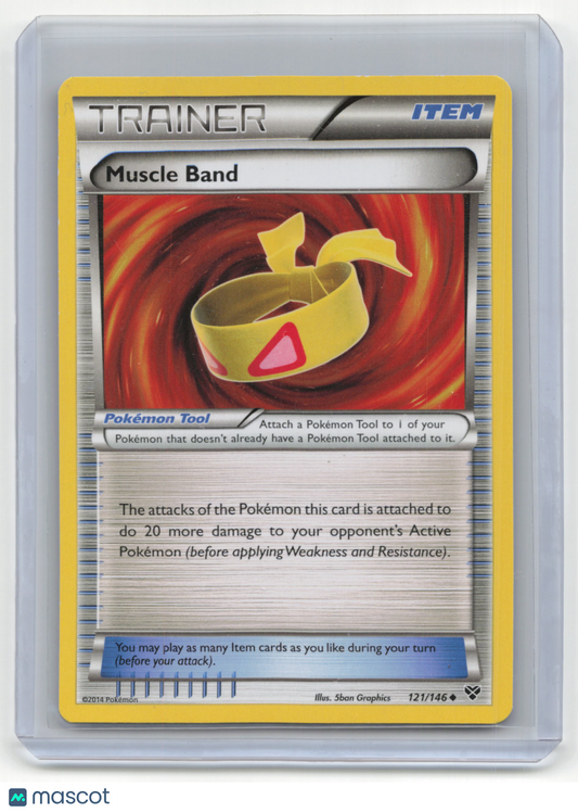 Pokemon TCG Muscle Band 2014 Pokemon XY Base Set #121/146