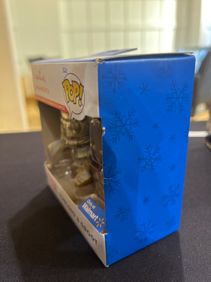 POP! Marvel—Hallmark Ornaments—Starlord & Groot—2022 Limited Quantity [Damaged]