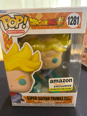 POP! Dragon Ball Z Super 1281 Super Saiyan Trunks/Sword Amazon Exclusive