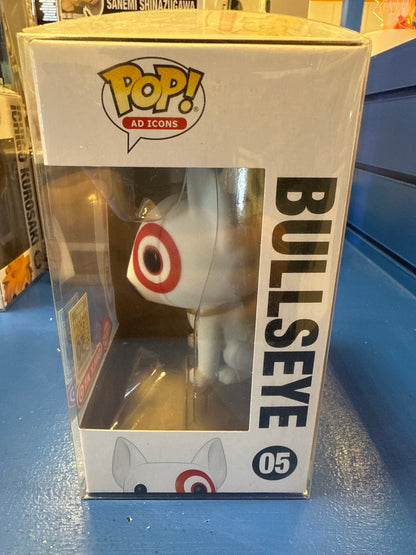 POP! AD Icons—Target—Bulleye #05—(SDCC International) (Flocked)