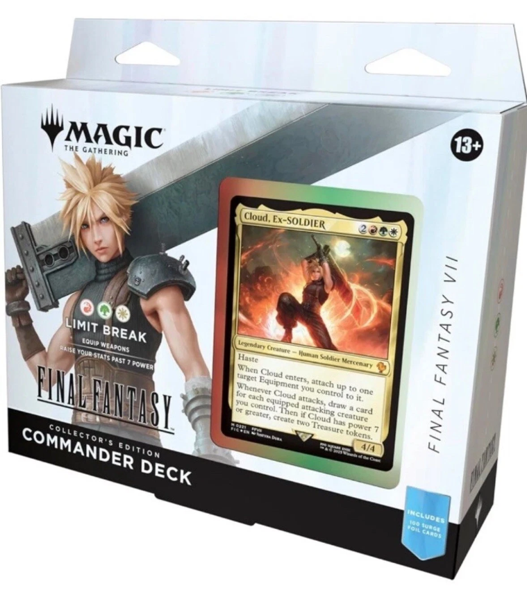 2025 Magic: TG Final Fantasy Limit Break Collector's Edition Commander Deck