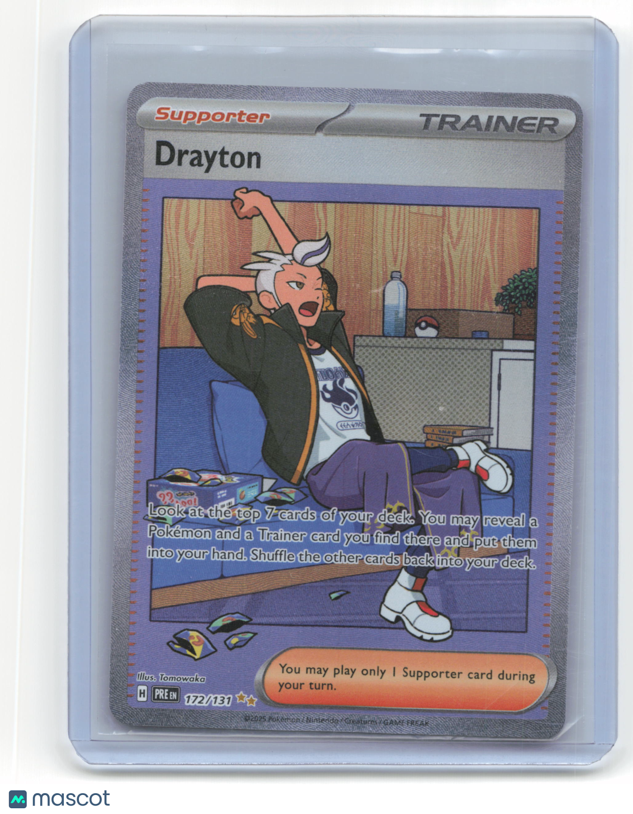 2025 Pokemon Drayton Prismatic Evolutions #172/131
