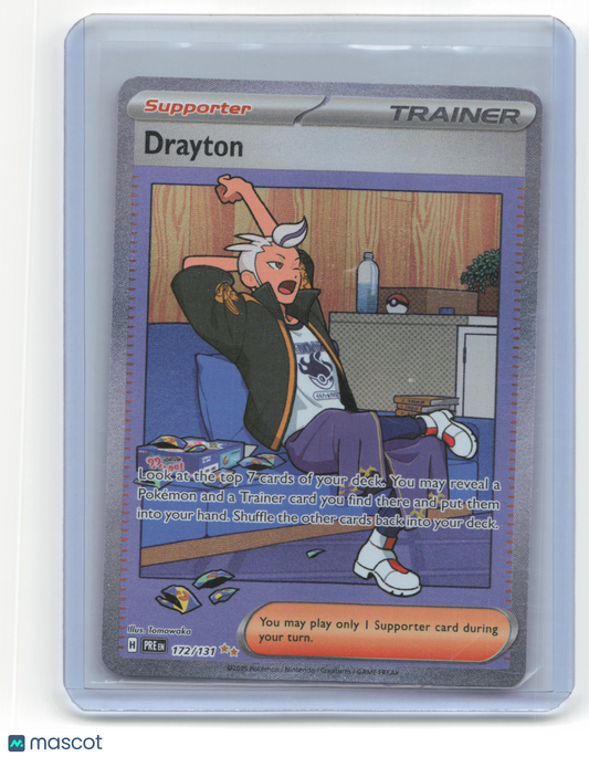 2025 Pokemon Drayton Prismatic Evolutions #172/131