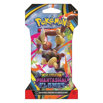 Pokémon TCG: Mega Evolution—Phantasmal Flames Sleeved Booster Pack