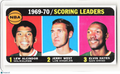 Topps 1970 Topps Basketball—Scoring Leaders #1 —Very Good