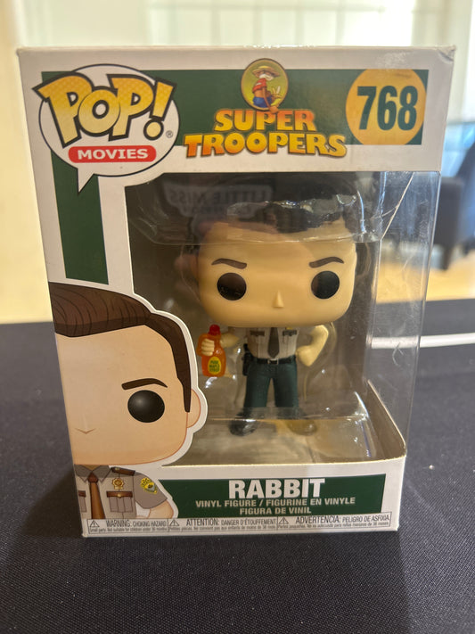 POP! MOVIES SUPER TROOPERS 768 RABBIT (DMG)