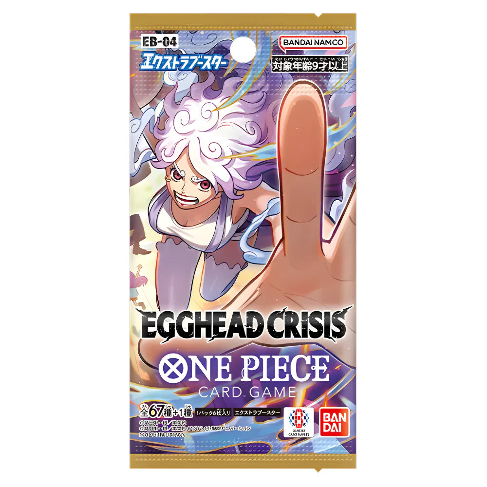 One Piece Card Game: Egghead Crisis (EB-04) Japanese Booster Pack