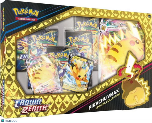 Pokemon Pikachu VMAX Special Collection (Crown Zenith) Special Collection Box