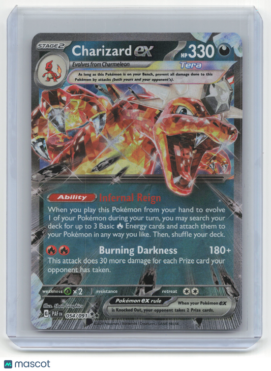 2023 Pokemon Charizard EX Obsidian Flames #54/91 Near Mint