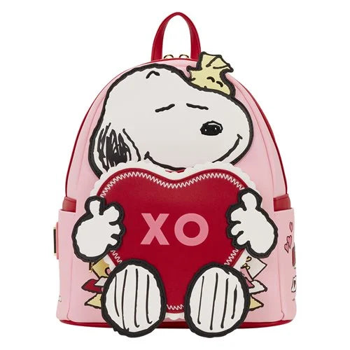 Loungefly Peanuts Snoopy Valentine's Day XO Mini-Backpack