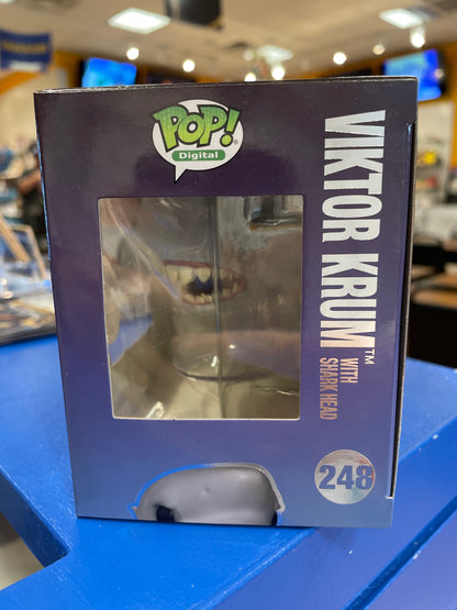 Funko Harry Potter Viktor Krum w/ Shark Head #248 (VG) NFT Release Exclusive