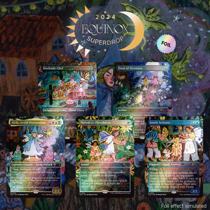 2024 Magic: TG Secret Lair Drop: Featuring: Phoebe Wahl (Rainbow Foil Edition)