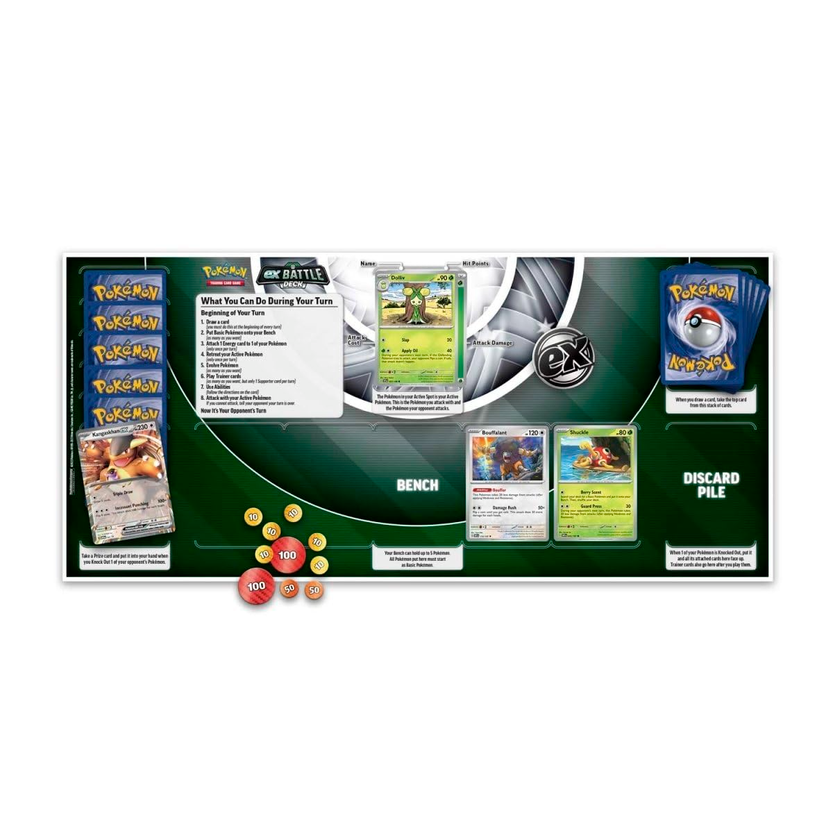 2023 Pokemon Scarlet & Violet (Kangaskhan ex) ex Battle Deck