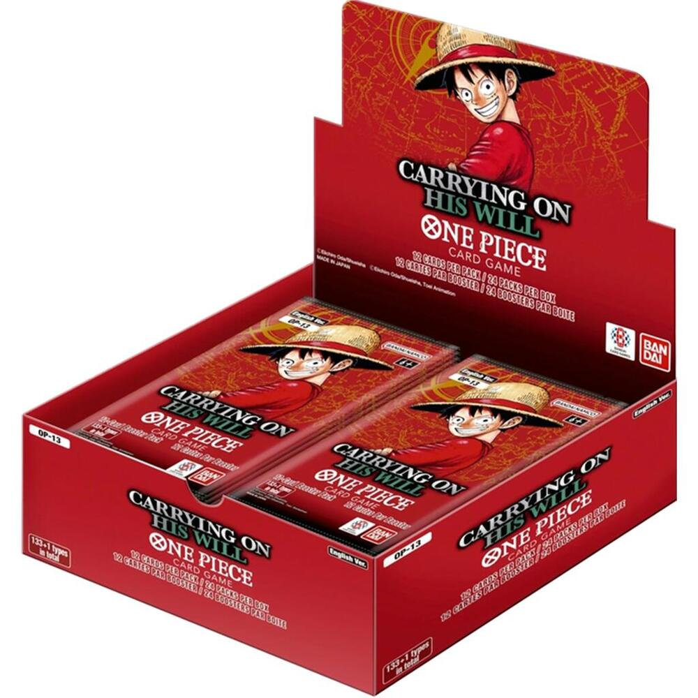 One Piece Card Game: Carrying on His Will (OP-13) Booster Box