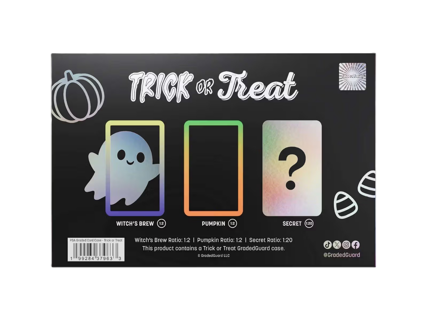 2025 GradedGuard Trick Or Treat Mystery PSA Slab Case