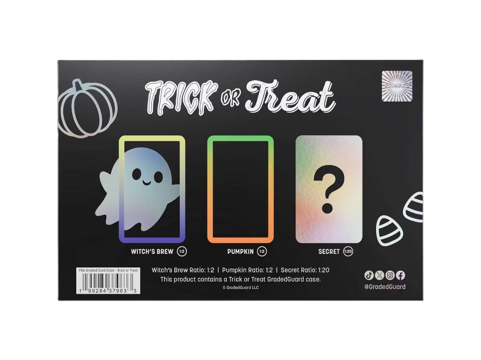 2025 GradedGuard Trick Or Treat Mystery PSA Slab Case