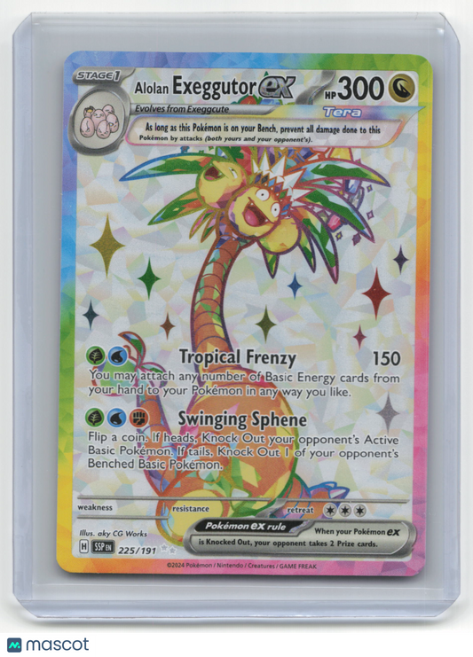 2024 Pokemon Alolan Exeggutor Surging Saprks #225/191