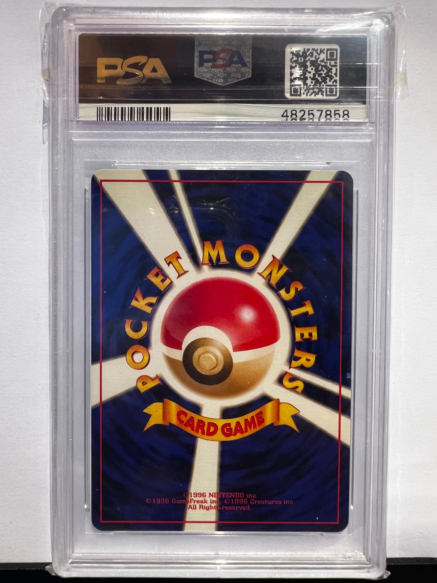 Pokemon Kabutops 1997 Mystery of the Fossils #141 Japanese PSA 9
