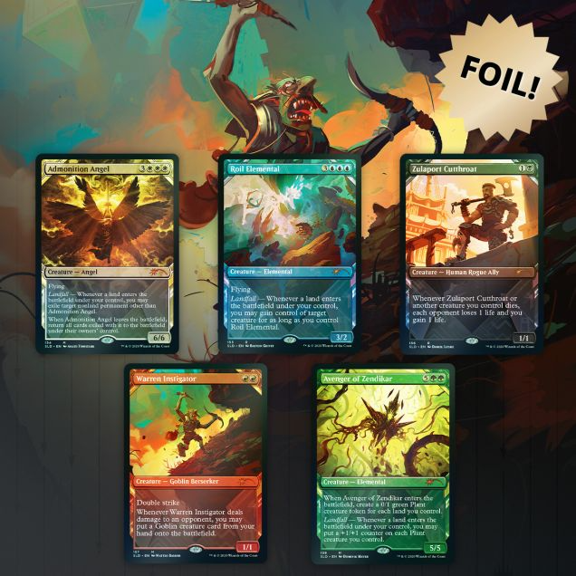 2020 Magic: TG Secret Lair Drop: Showcase: Zendikar Revisited (Foil Edition)